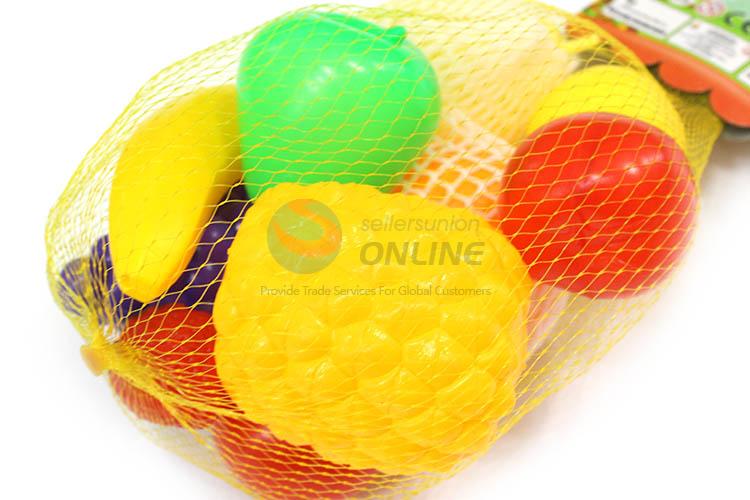 Best Selling 10 Pieces Plastic Simulation Fruit Set