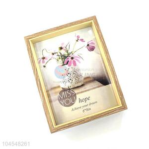 Cheap wholesale fashion MDF material photo frame