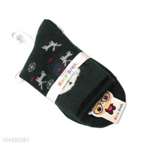 Factory sales cheap printed children cotton socks