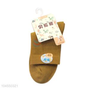 Popular design low price printed children cotton socks