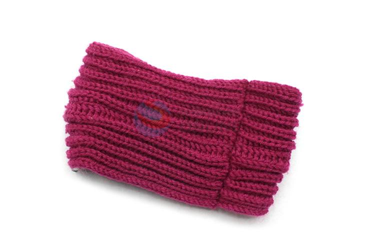 Popular promotional knitted warm headband