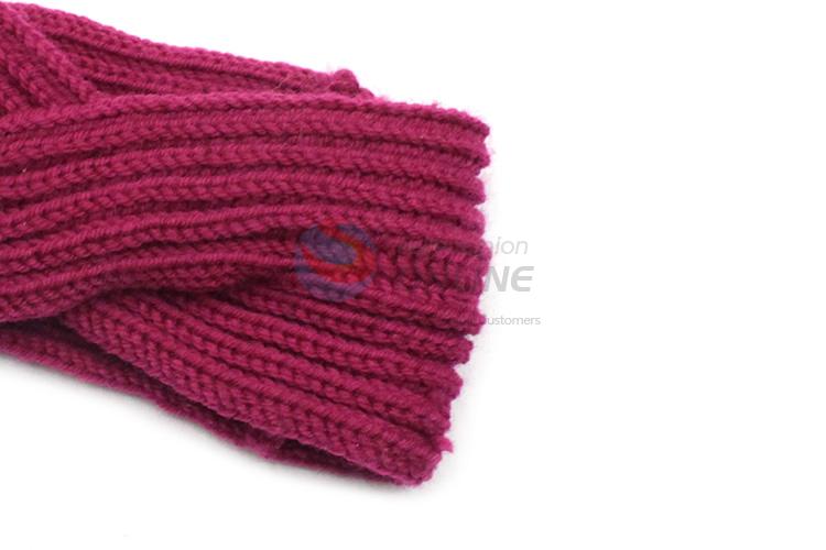 Popular promotional knitted warm headband