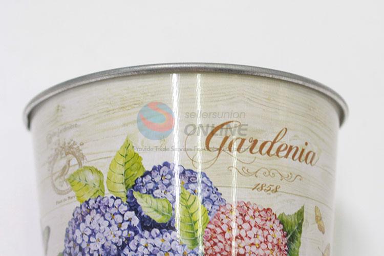 Super quality tinplate flower pot