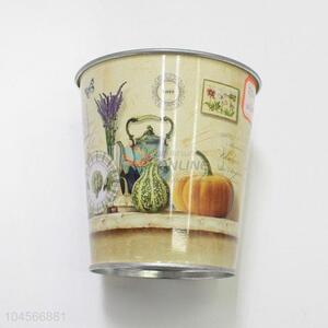 Professional factory tinplate flower pot