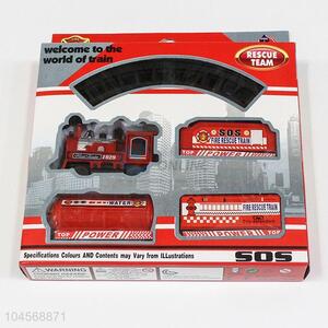 Top Sale Fire Rescue Train Toys for Children