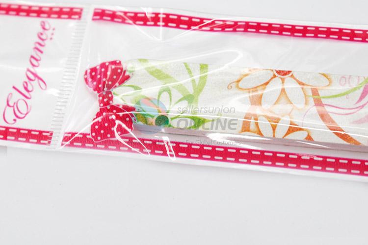 High quality colorful flower pattern nail file