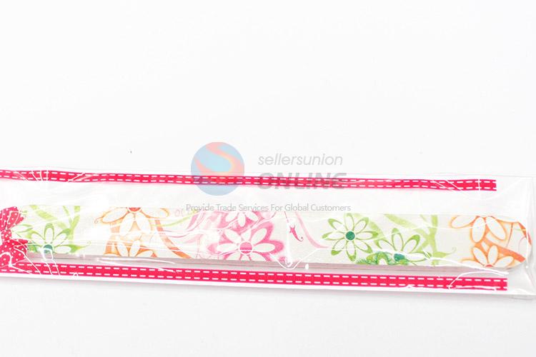 High quality colorful flower pattern nail file