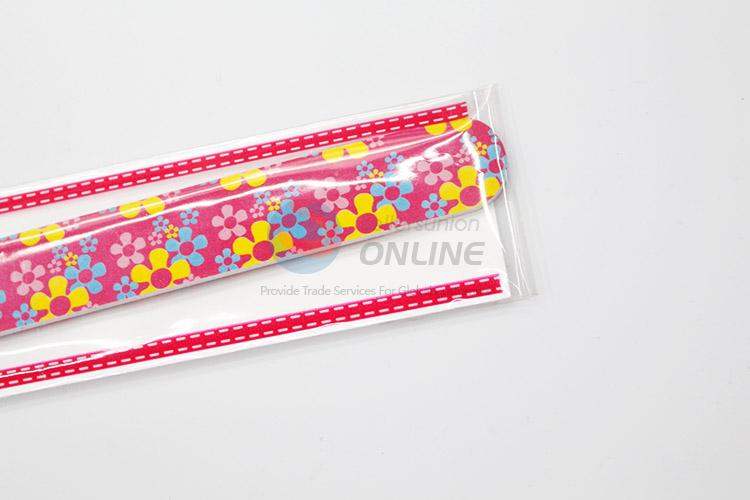 Low price flower pattern nail file