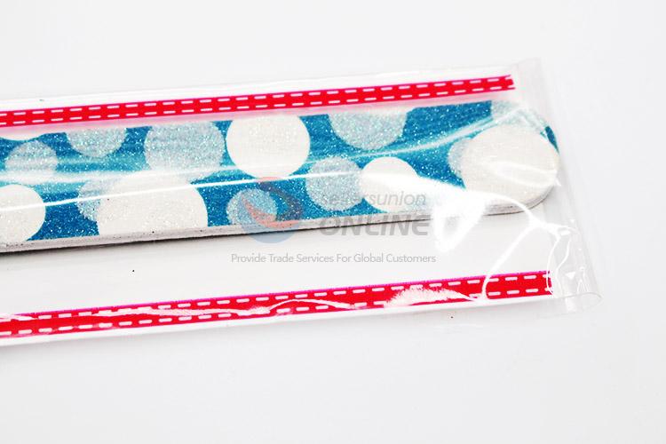 Popular hot sales blue&white nail file