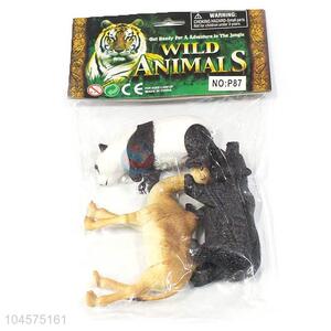 Cheap Vinyl Animal Model Toy Colorful Simulation Wild Animal