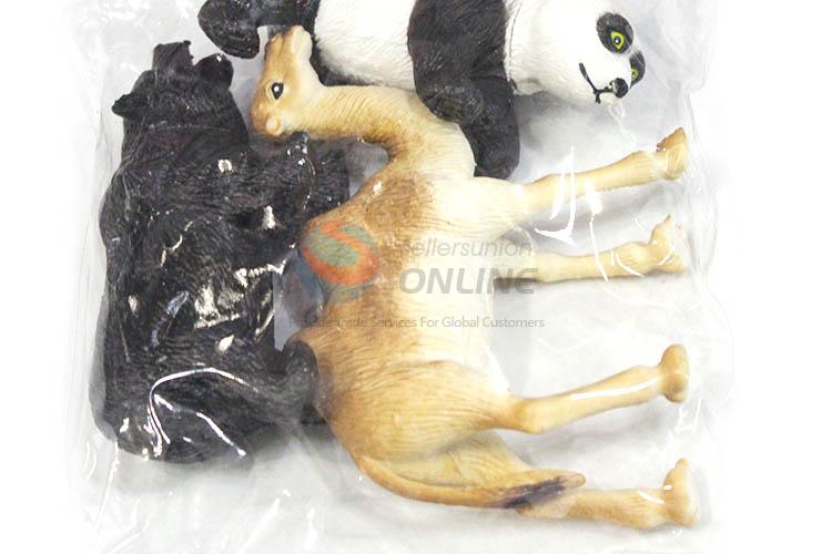 Cheap Vinyl Animal Model Toy Colorful Simulation Wild Animal