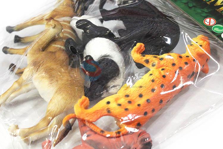 Best Selling Colorful Wild Animal Model Toy Vinyl Model Toy