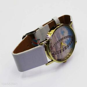 Factory price pu leather watch for sale