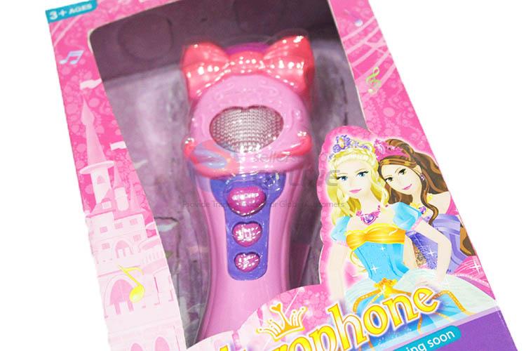 Cartoon Plastic Simulation Electric Microphone For Children