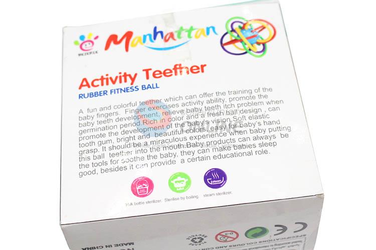 Popular Colorful Manhattan Toy Best Baby Teether