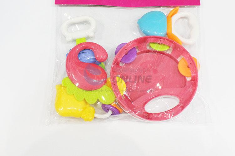 Popular Top Quality Plastic Fun Baby Rattle Toys