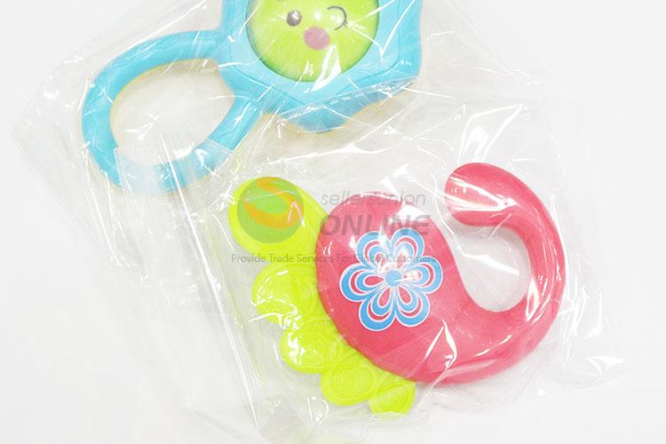 Utility Lovely Plastic Fun Baby Rattle Toys in Storage Box