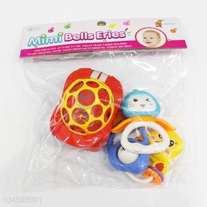 Hot Selling Cartoon Plastic Fun Baby Rattle Toys