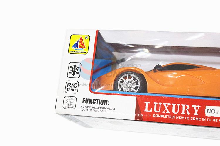 Promotional 1:18 remote racing car with rechargeable batteries