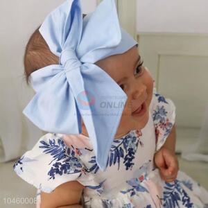 New Style Baby Pure Color Bowknot Headband