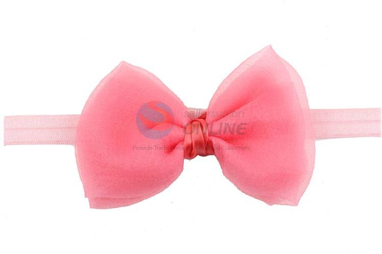 Latest Style Newborns Pure Color Bowknot Hairband