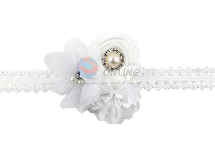 Baby Lace Flower Headband With Good Quality