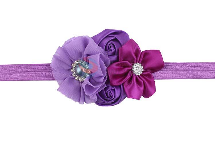 Top Quality New Fashion Newborn Flower Hairband