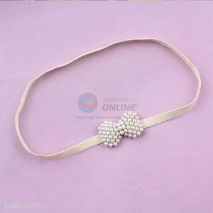 Customized New Fashion Pearl Bowknot Hair Ornaments