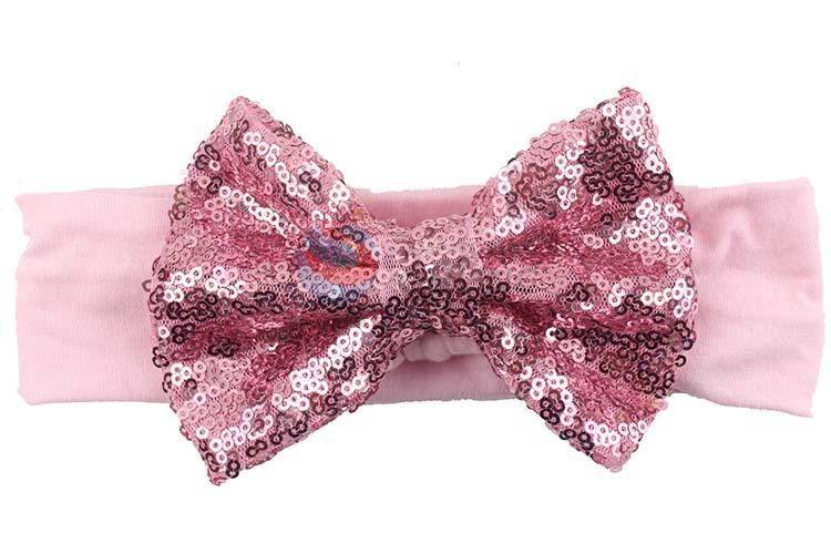 Low Price Trendy Big Bling Bling Bowknot Headband