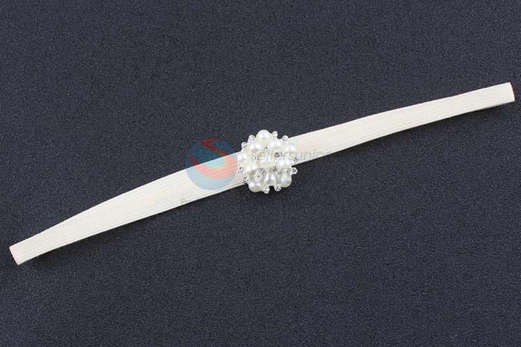 High Quality Pearl Rhinestone Headband