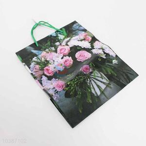 Nice Flower Pattern Gift Bag for Sale