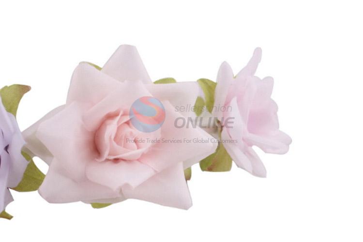 Flower Hair Accessory Elastic Headband