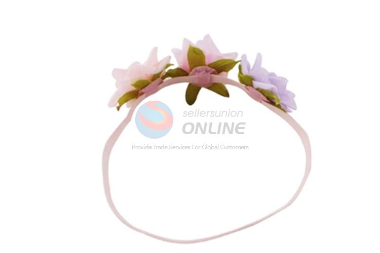 Flower Hair Accessory Elastic Headband