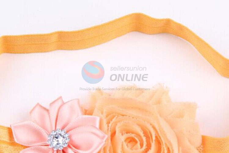 Flower Hair Accessory Elastic Headband