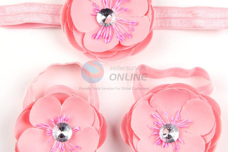 Flower Hair Accessory Elastic Headband