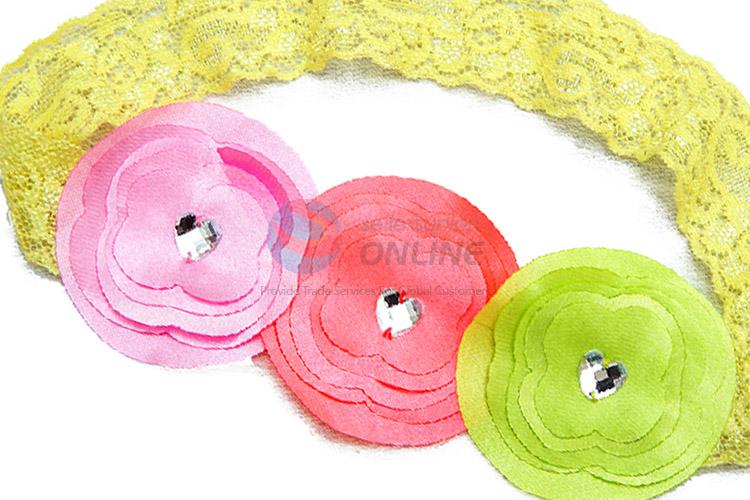 Rose Hair Accessory Elastic Headband