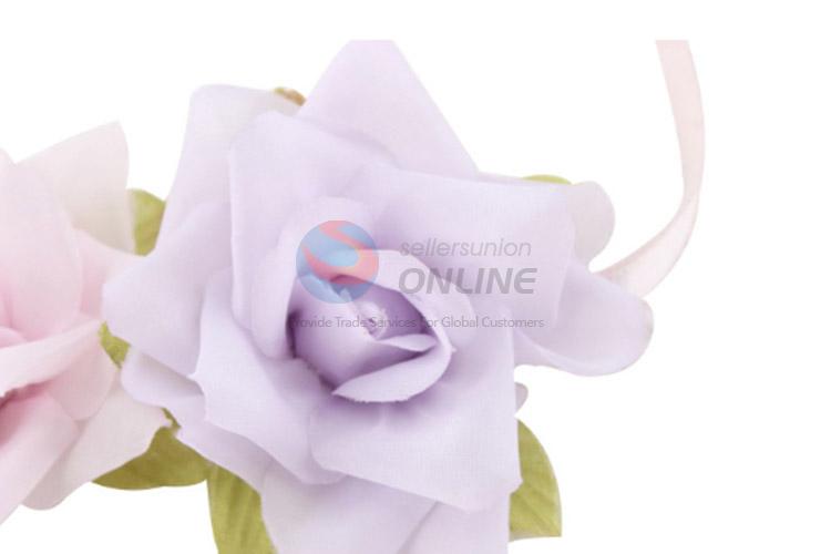 Flower Hair Accessory Elastic Headband