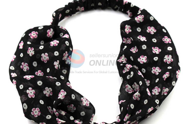 Flower Pattern Hair Accessory Headband