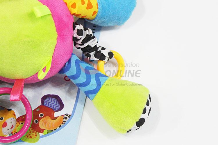 Stuffed soft plush educational baby animal toys