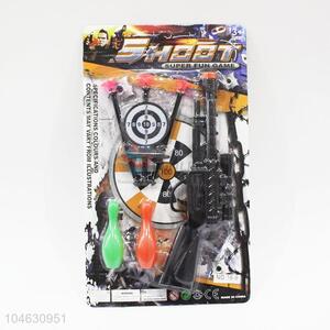 New Arrival Supply Toy Gun with Sucker Bullets and Bowling Set