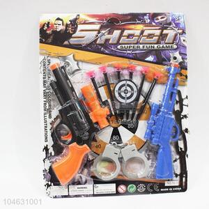 Wholesale Plastic Pistol Gun Airsoft Toy Gun with Handcuffs