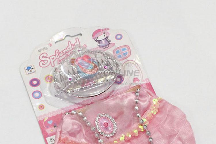 High Sales Fashion Jewelry Girl Accessories Princess Crown with Bag