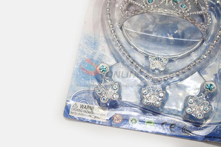 Most Popular Fashion Jewelry Doll Accessories Princess Crown for Kids Toys