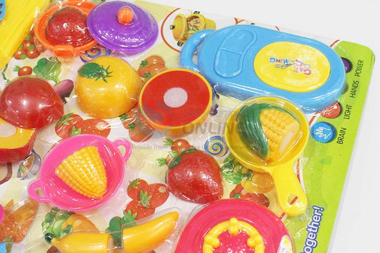 Good Quality Plastic Tableware Toys Set