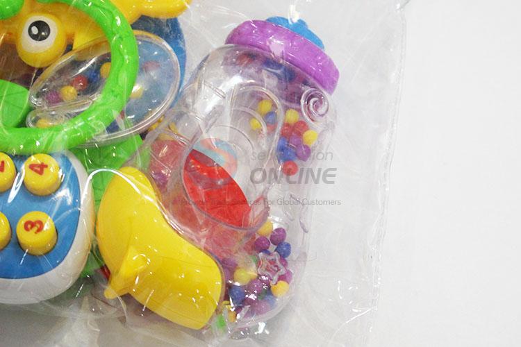 Popular Promotion Colorful Baby Rattle Toys Educational Play Set