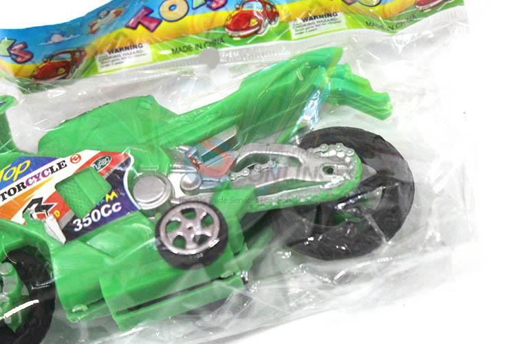 Hot Sale Plastic Simulation Motorcycle Pull-Back Vehicle