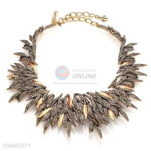 Fashion Necklace Alloy Jewelry Accessories With Rhinestone