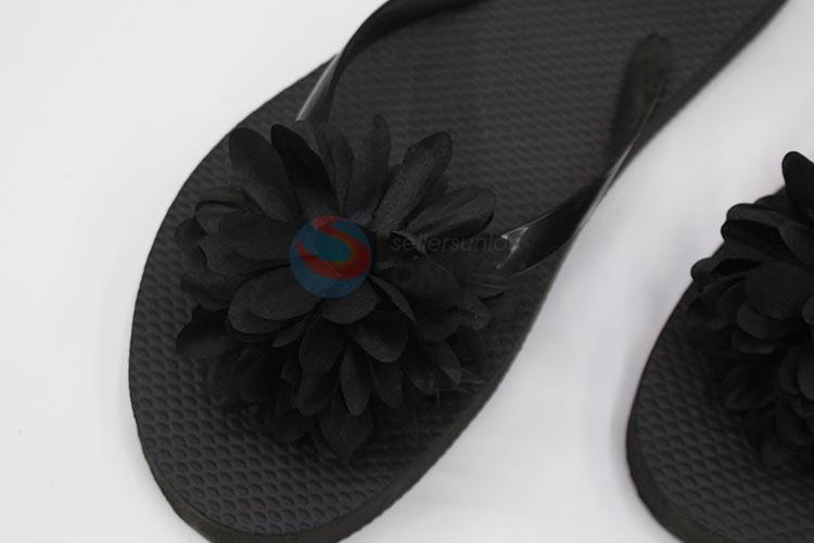 Cheap high quality printing women flip flops beach slippers