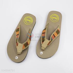 Customized cheap men summer slippers bath slippers