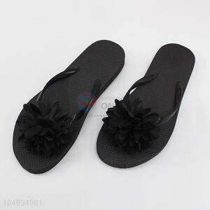 Cheap high quality printing women flip flops beach slippers